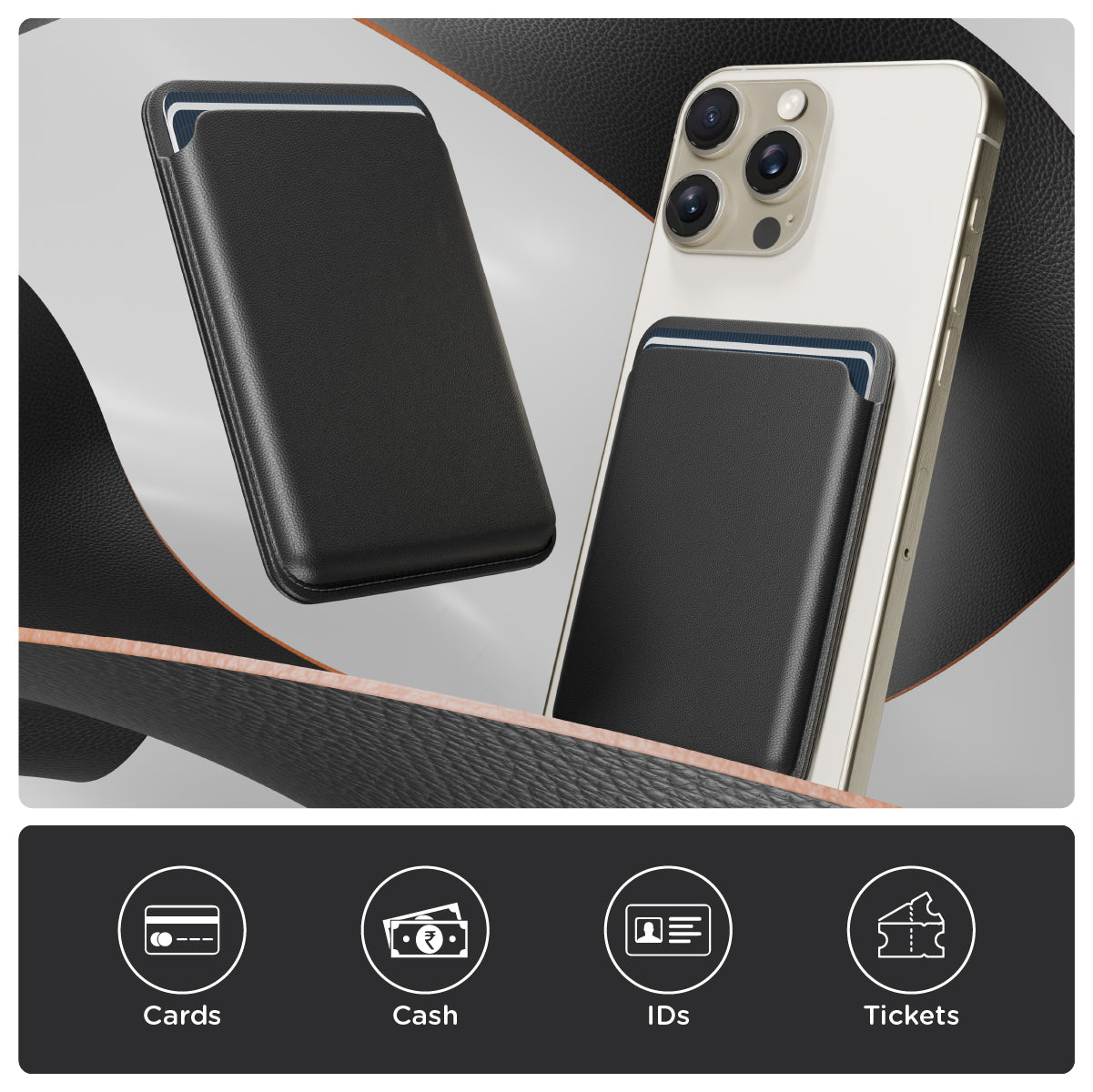 Magnetic Wallet Iphone 12 Mini Wallet Case Magsafe Apple Iphone