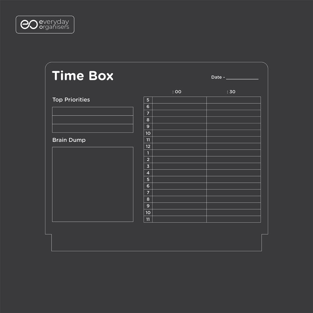 Taskmaster Lite Time Box – Everyday Organisers